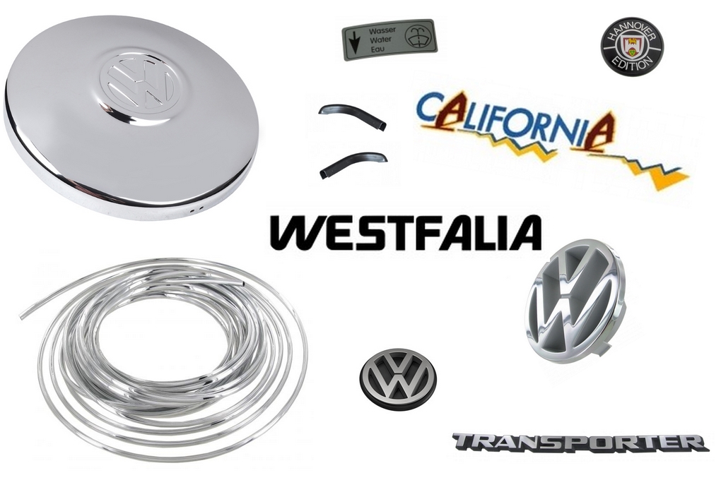 Emblemen / sierlijsten/ stickers/ wieldoppen