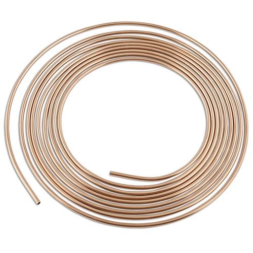 Koperen benzineleiding 250 cm  (Diameter: 6 mm)