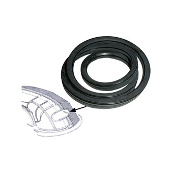 Achterruitrubber 1303 cabrio (zonder groef voor sierlijst) 151845521
