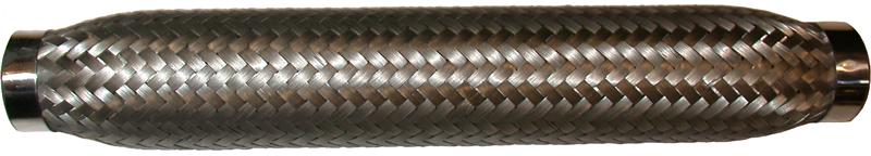 Flexibel uitlaatdeel, 25x230 mm, RVS