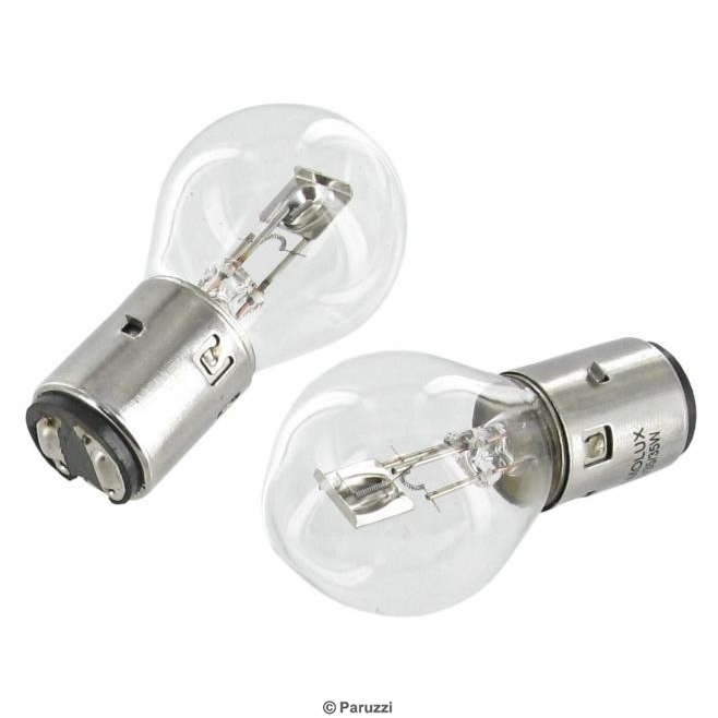 Koplamp lampje duplo 6V 35/35W (voet BA20d) (Set). alle modellen T/M 7/1960 N177011