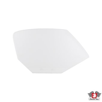 Deurruit Karmann Ghia Cabrio tot 12/1968, helder, met E-keur, rechts 141845202B