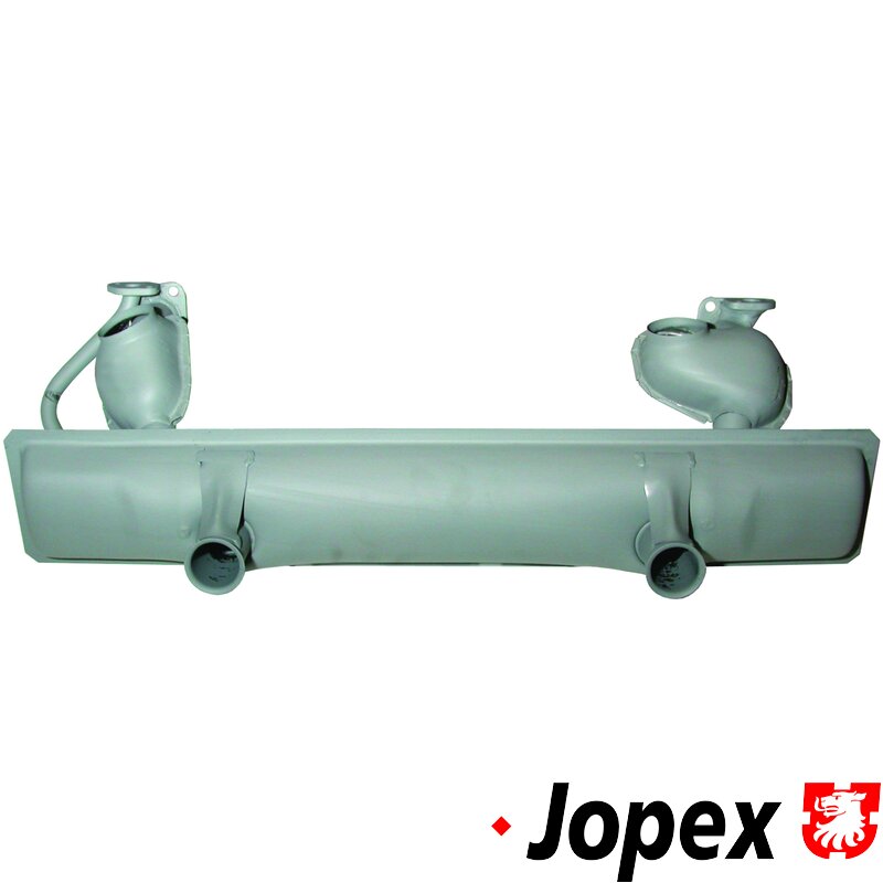 Uitlaat, E-/TÜV goedgekeurd 111251051H (Kever, Karmann etc.) 1200cc