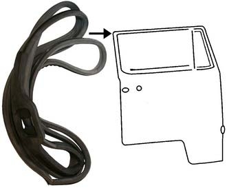 Deurrubber T2 bus, rechts 211831722D