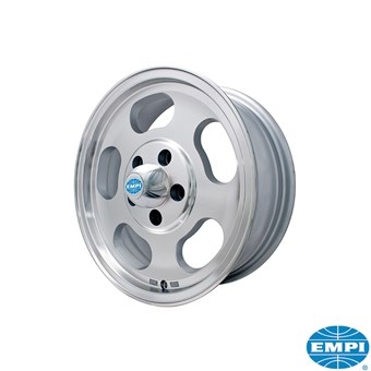 Lichtmetalen velg, Empi Dish, machine finished, 5.5x15 inch, 5x112, 4 inch back spacing