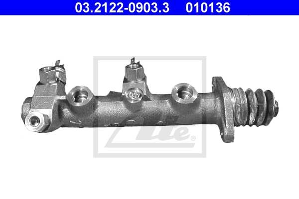 Hoofdremcilinder Ø 22.2 mm gescheiden rem systeem.ATE 211611021Q