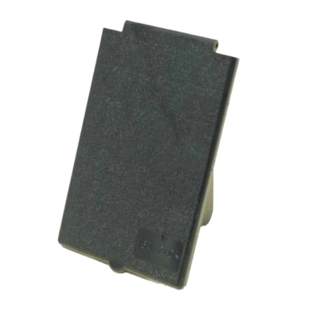 Deksel voor stekkerdoos Zwart (langwerpig)