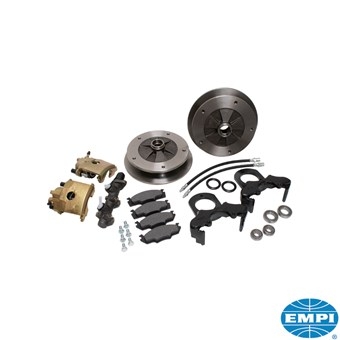 Complete ombouwset voor ombouw Kever/ KG vanaf 1968 naar schijfremmen vooras