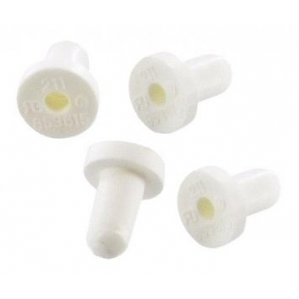 Neus embleem clips 4 stuks. Bus 8/1967 T/M 7/1972 211853615