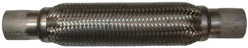 Flexibel uitlaatdeel, 54.5x370 mm, alu ends, met inner liner