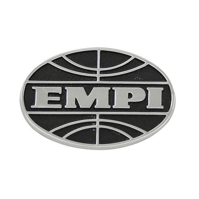'Empi' die cast ovaal logo