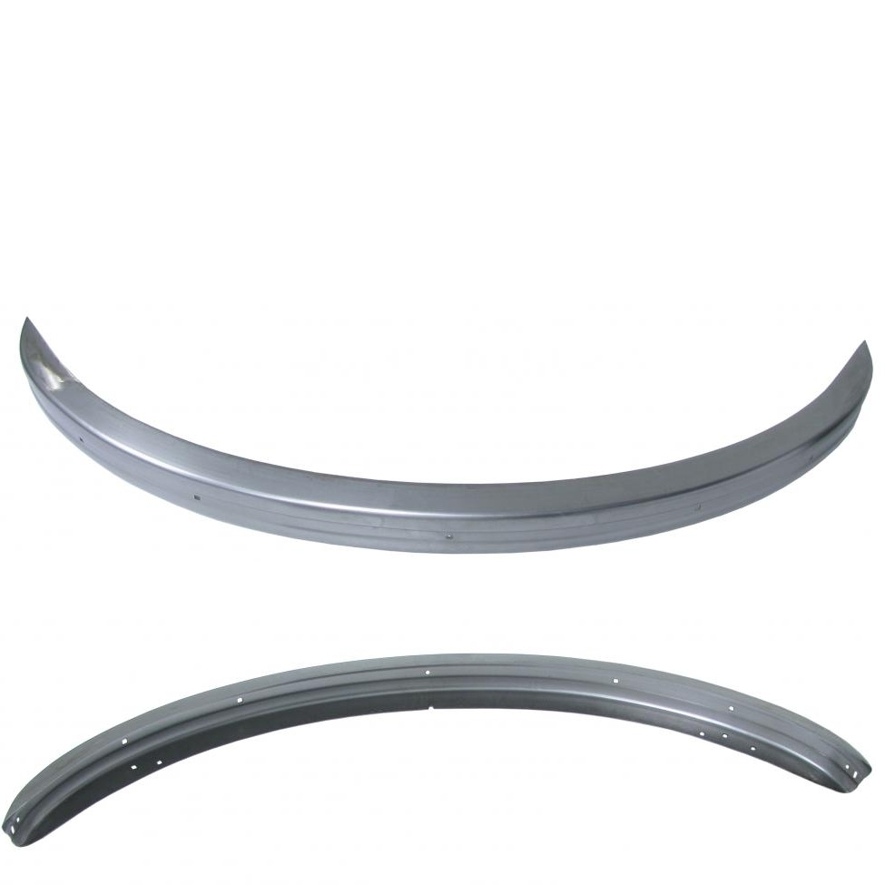 Achterbumper blank ongespoten staal Kever 8/1967 T/M 7/1974 1200 8/1973 T/M 7/1974 