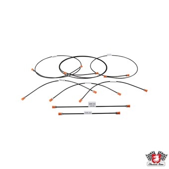 Remleidingset Golf 2 (08/88-07/89) voor wagens met ABS