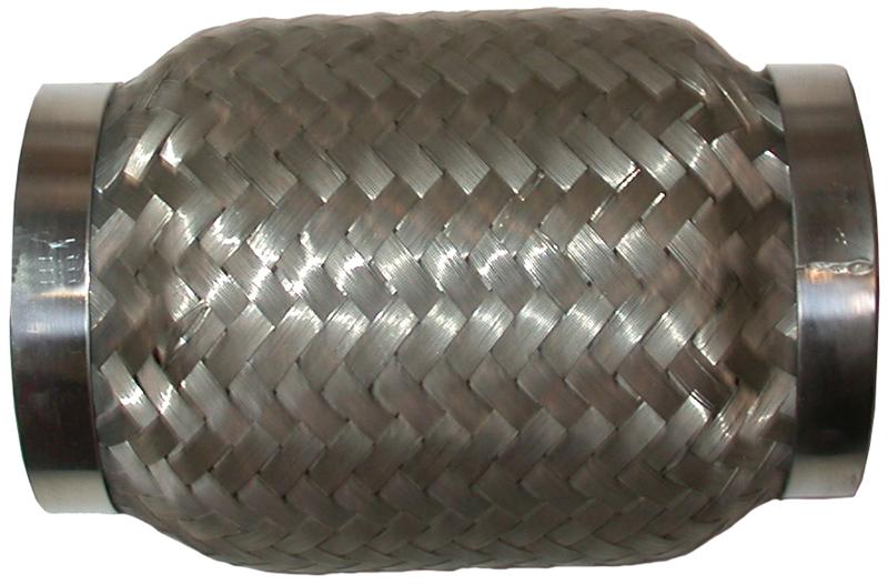 Flexibel uitlaatdeel, 60x116 mm,  RVS