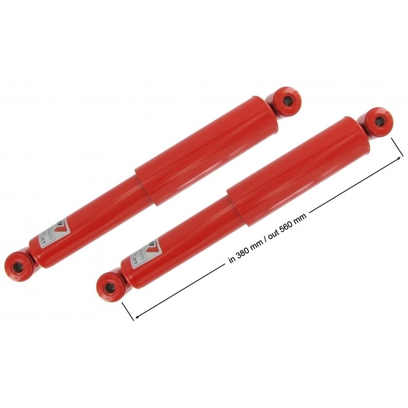 Schokbreker instelbaar KONI (Set) T2 Bus 8.1967 t/m 7.1971 achter