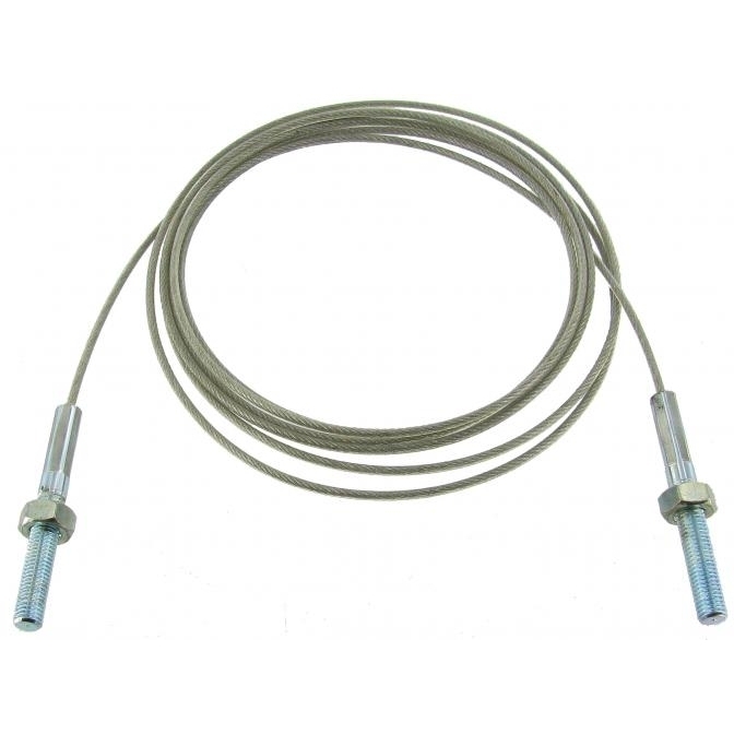 Spankabel achterzijde. Karmann Ghia cabriolet 1967 (ch 147 610 910) en later 141871957