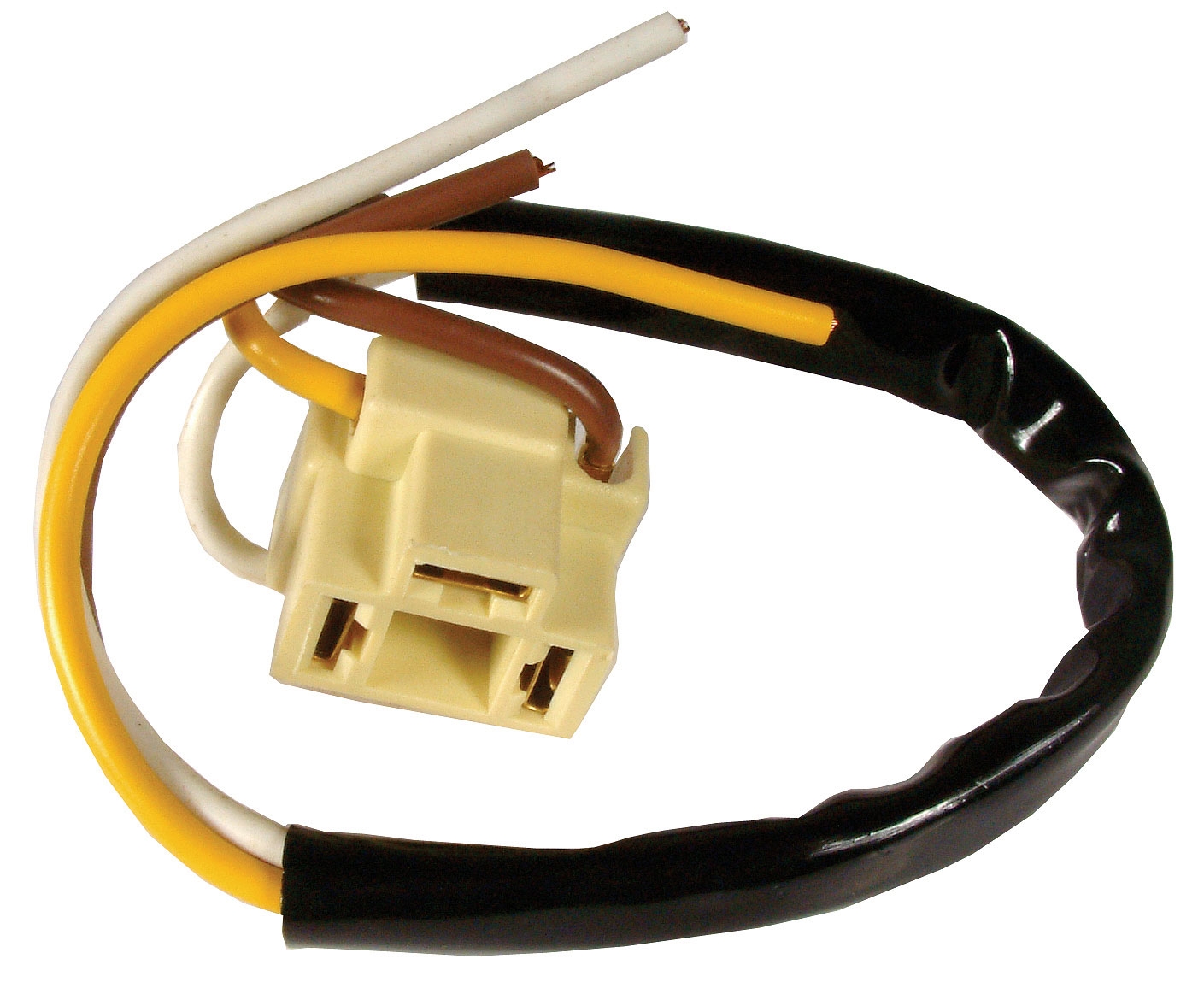 Koplamp connector (stekker) per stuk H4 (ca 25cm)