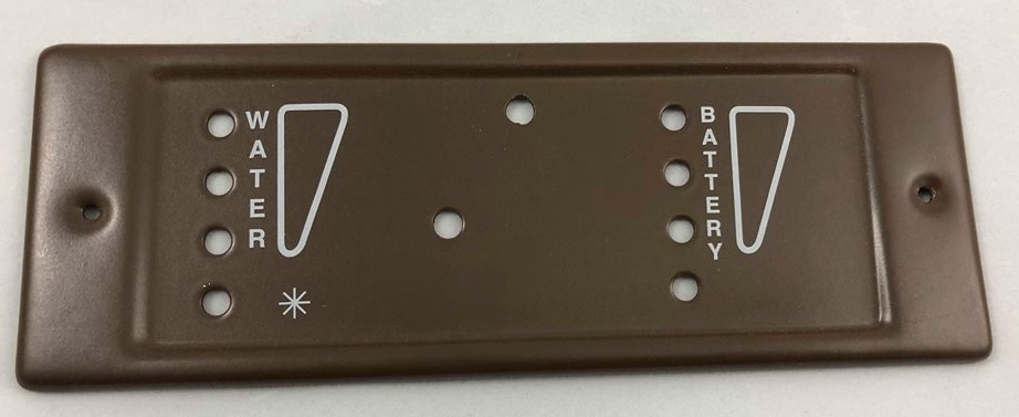 Kap voor water en accu niveau Westfalia bruin (2 schakelaar)