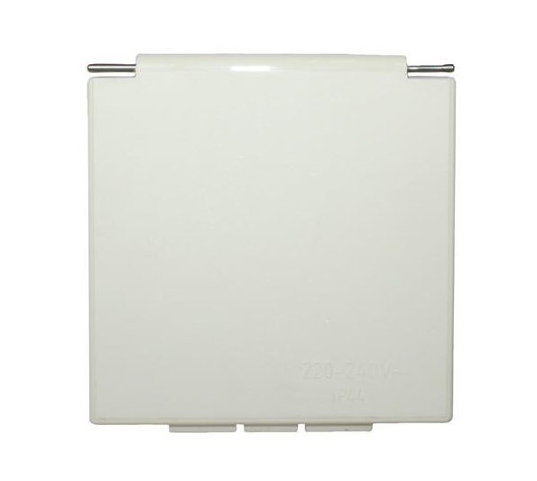 Deksel voor stekkerdoos Wit (Vierkant) 