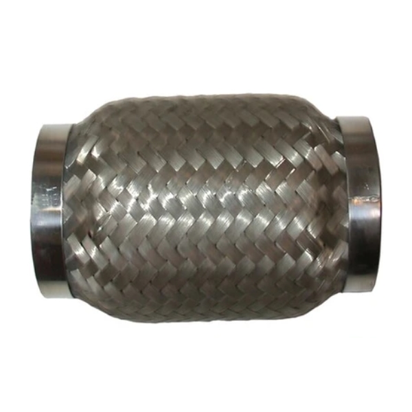 Flexibel uitlaatdeel, 76x150 mm, RVS