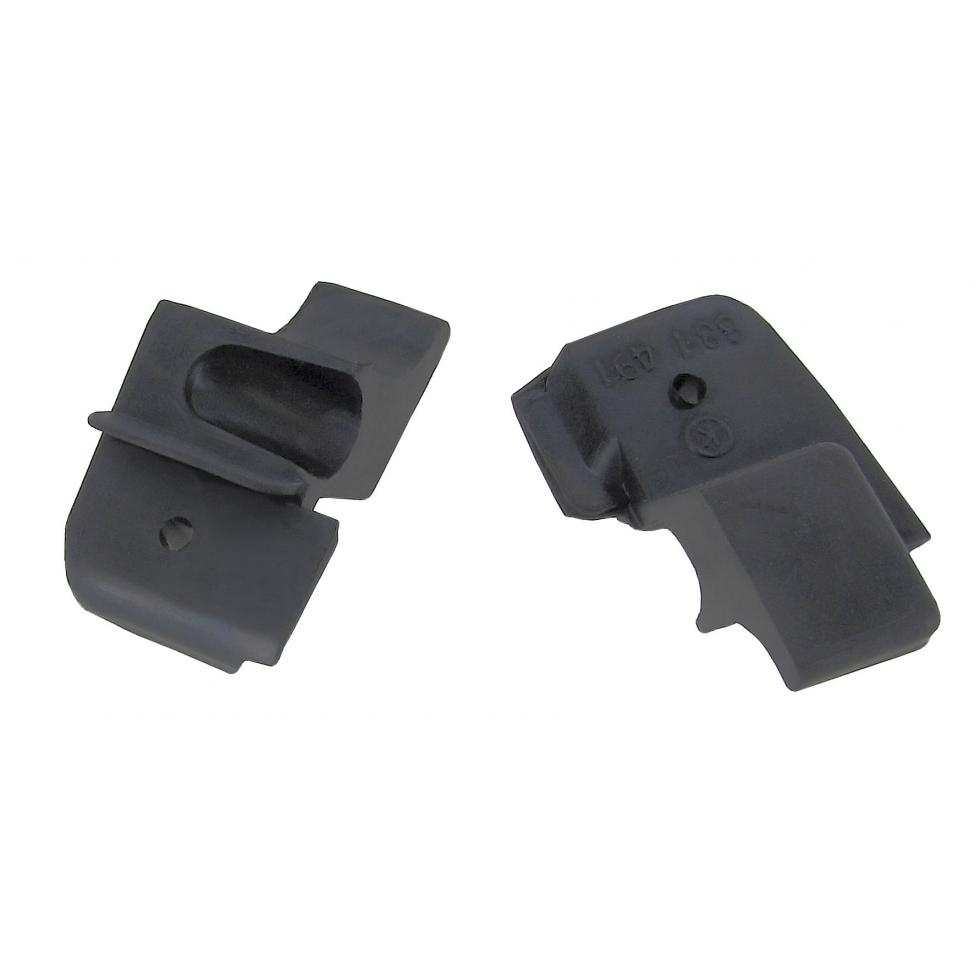 Afwerkrubber achter deur (Set). Karmann Ghia cabriolet 