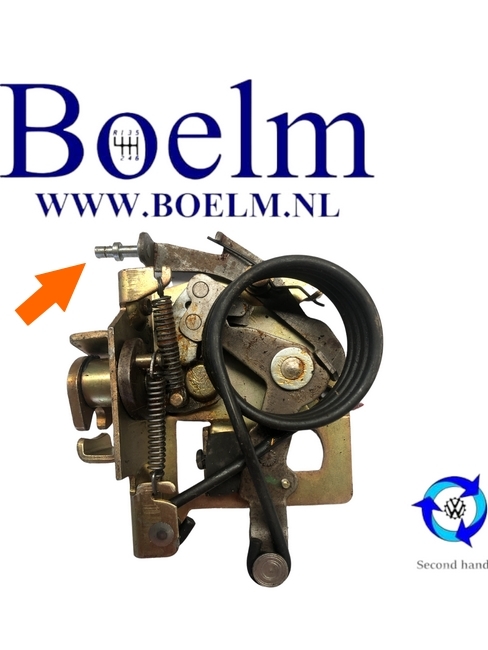 Achterste slotmechanisme hoge schuifdeur T3 251843604A