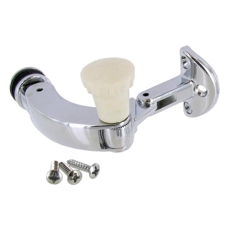 Pop-out slot met ivoor knop rechts. Karmann Ghia 8/1971 en later 143847082B