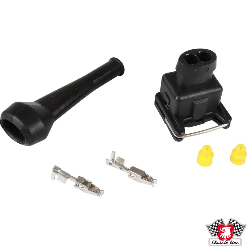 Platte stekker 443906232 met toebehoren