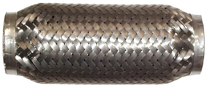 Flexibel uitlaatdeel, 55x190 mm  RVS