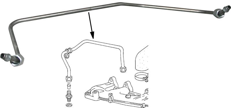 Oliedrukleiding T25/ T3  068145771F  