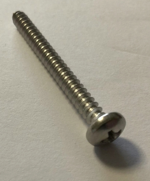 Bolkop plaatschroef RVS: M4,8 x 45 (o.a. Achterlichten T3 bus) N10659501 