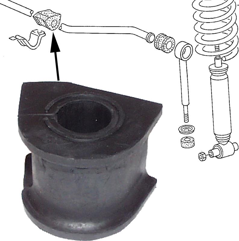 Stabilisatorstangrubber 21mm  251411041C