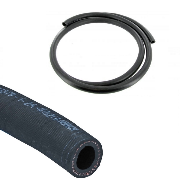 Olieslang textiel versterkt  12.7mm (per meter)