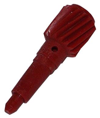 Tandwiel voor kilometerteller rood