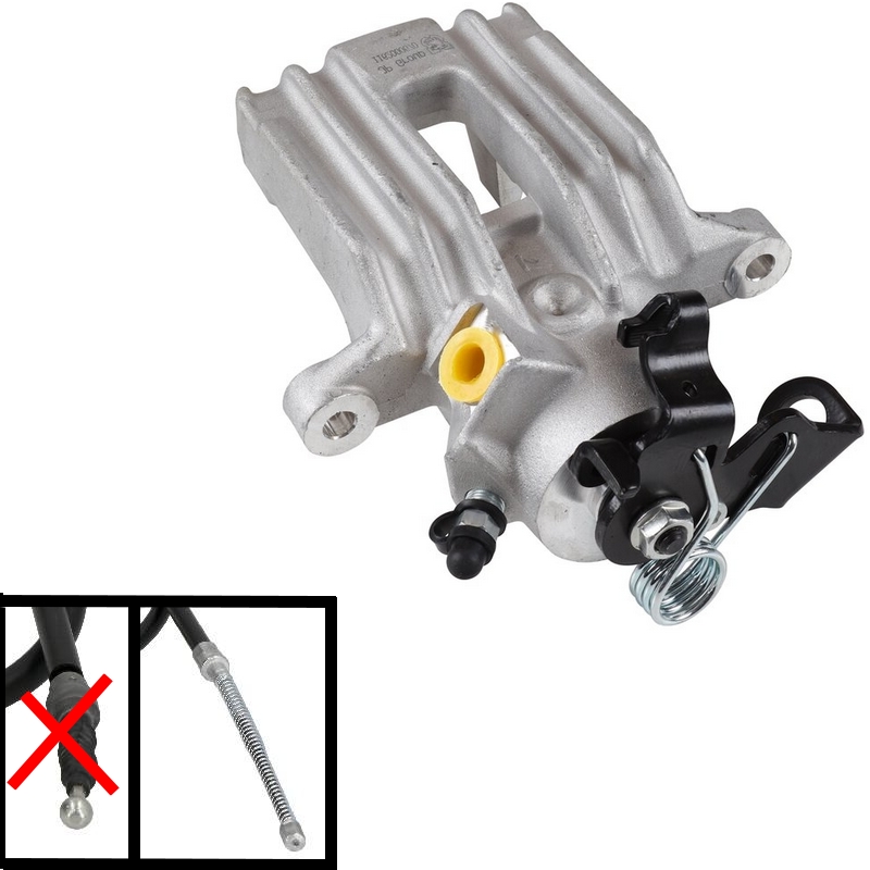 Remklauw rechtsachter 1J0615424 (38mm)