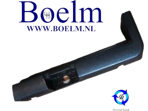 Onderste afdekking dashboard T3 zwart 251857203B