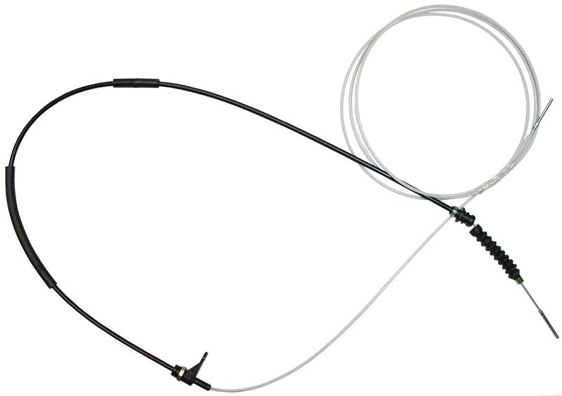 Gaskabel T25 / T3 bus 1.9 en 2.1 (incl. Syncro) 251721555Q vanaf 7/1981