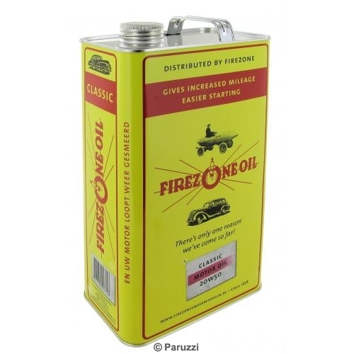 Motorolie 20W50 mineraal 5 liter. luchtgekoelde motoren 