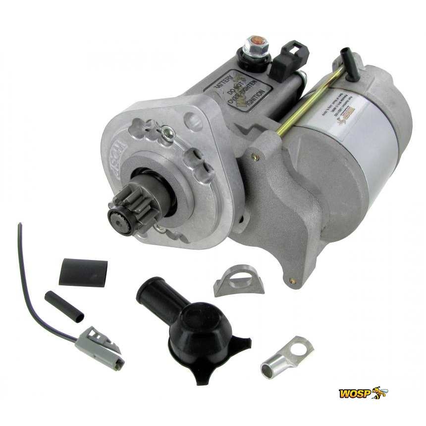 Hi-Torque startmotor 12 Volt (tandwiel Ø 25 mm). Kever 8/1966 en later. Karmann Ghia 8/1966 en later. Bus 8/1966 T/M 7/1976. Type 3 8/1966 en later. Kübel 