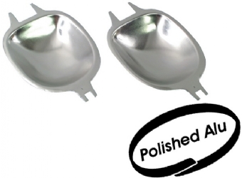 set frames voor deurhendel binnenzijde Kever Aluminium