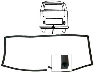 Afdichtrubber motorklep T2 bus 211827711C