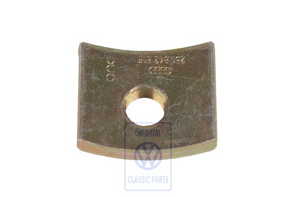 Schroefplaat T25/T3 bus 251843516 (Hoge schuifdeur)