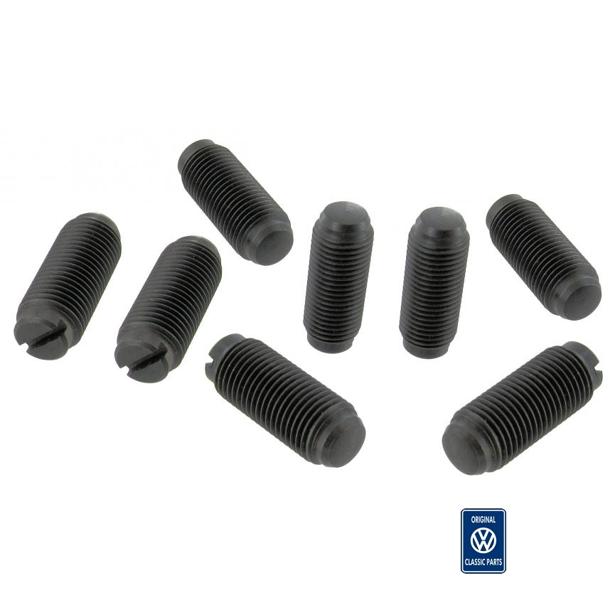 Klep stelschroeven (M10 x 1.0) 8 stuks. Type 4 motoren 1800 cc + 2000 cc 022109451