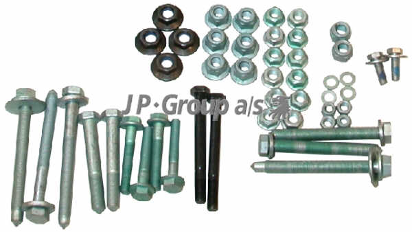 Bevestigingsbout set, wieldraagarmen Passat, Superb, Audi A4, Audi A6 etc.