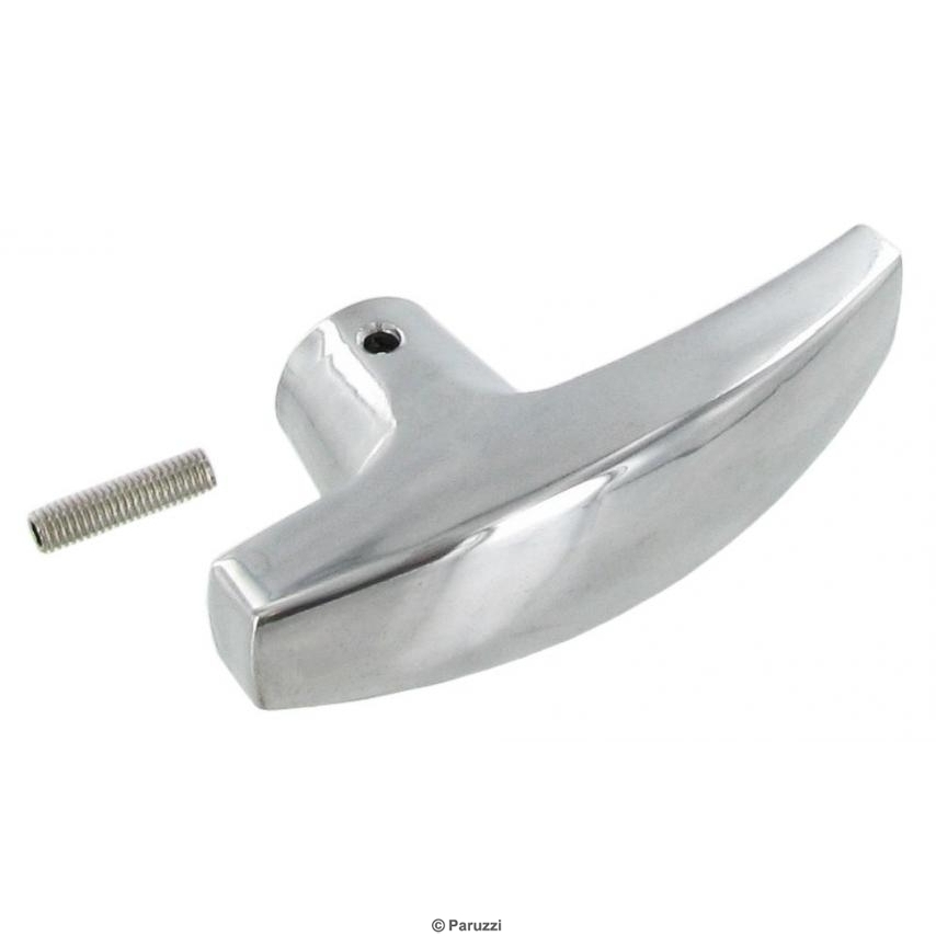 Handrem handvat gepolijst aluminium. Bus 8/1967 T/M 7/1979 