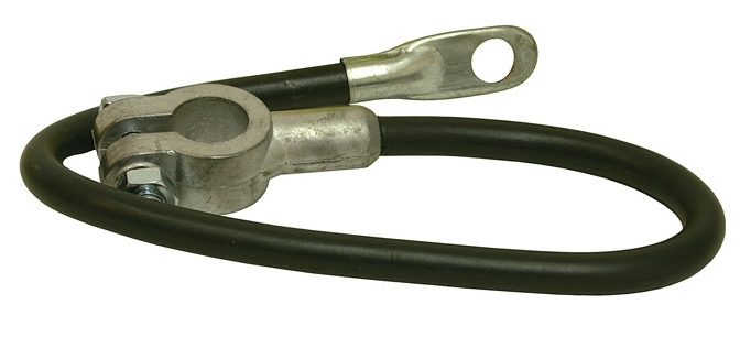 Massa strip met accu klem 410 mm. 443971235D