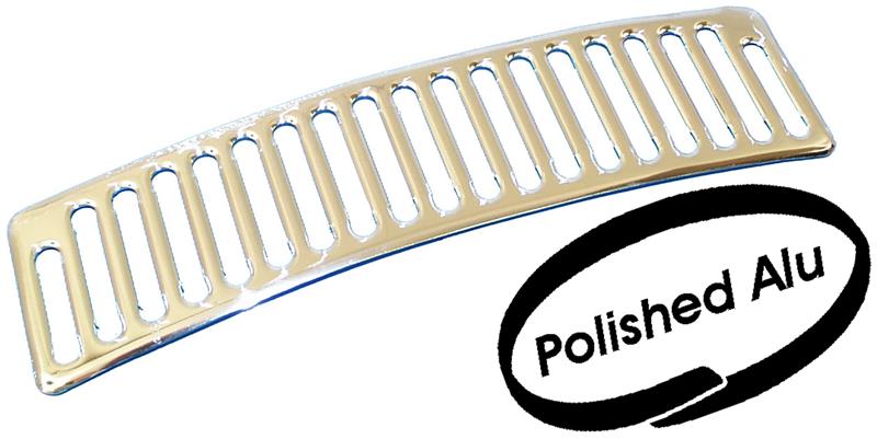 Rooster onder voorruit Kever (gepolijst aluminium) 