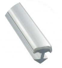 Ruitrubber sierlijst T25 / T3 bus 4150mm voor/ achterruit (per stuk) 255853305 