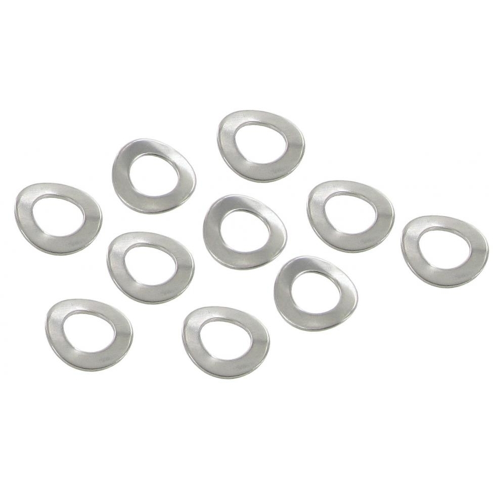 8mm veerring: (8,4x15x0,8) RVS / 10 stuks  gegolfde veerring  N01224110