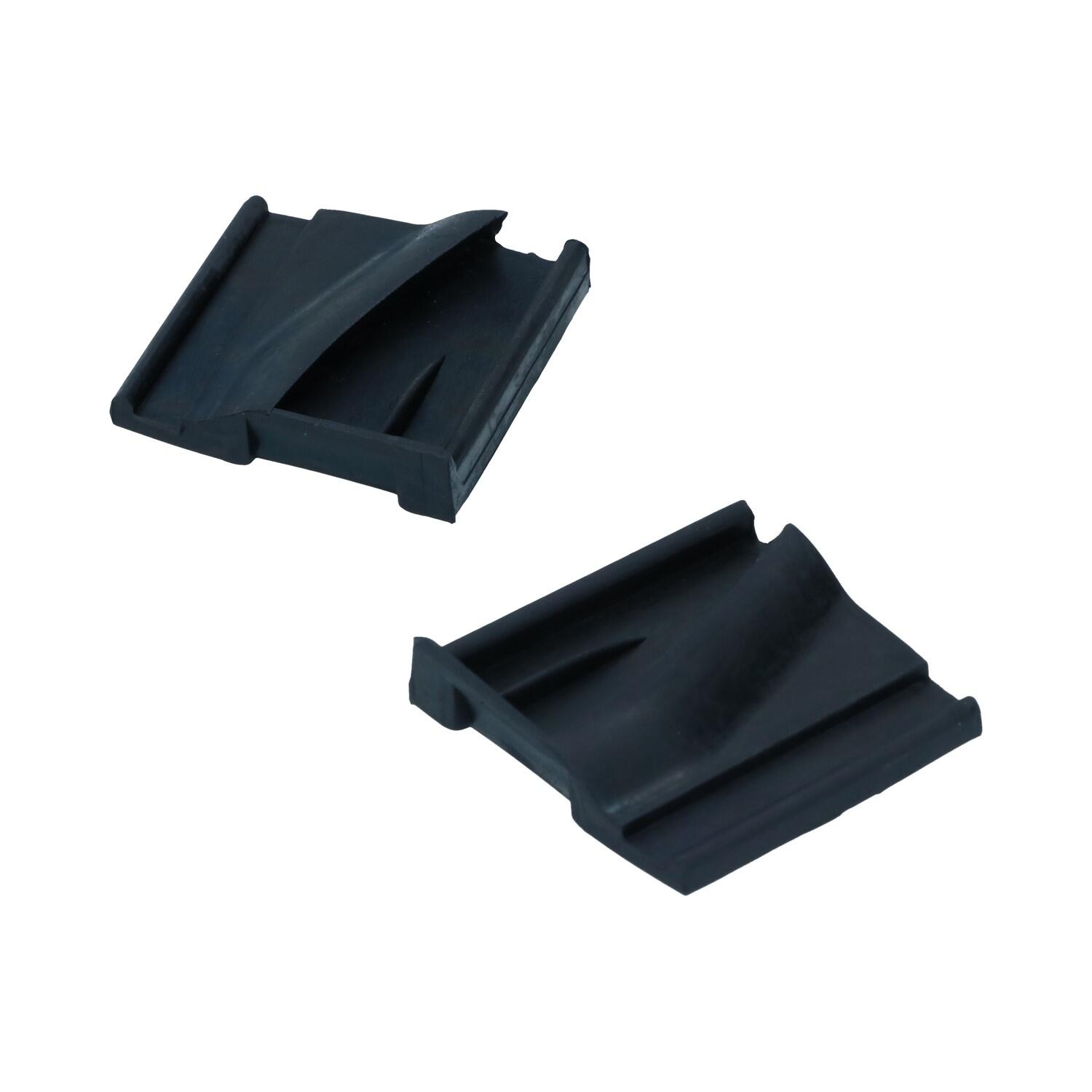 Afsluitrubber voor de achterzijde van de deur Kever cabriolet t/m 7.1964 (per paar) 151837497+151837498